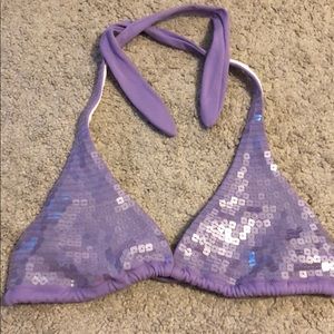 Victoria Secret sequin swim top bikini